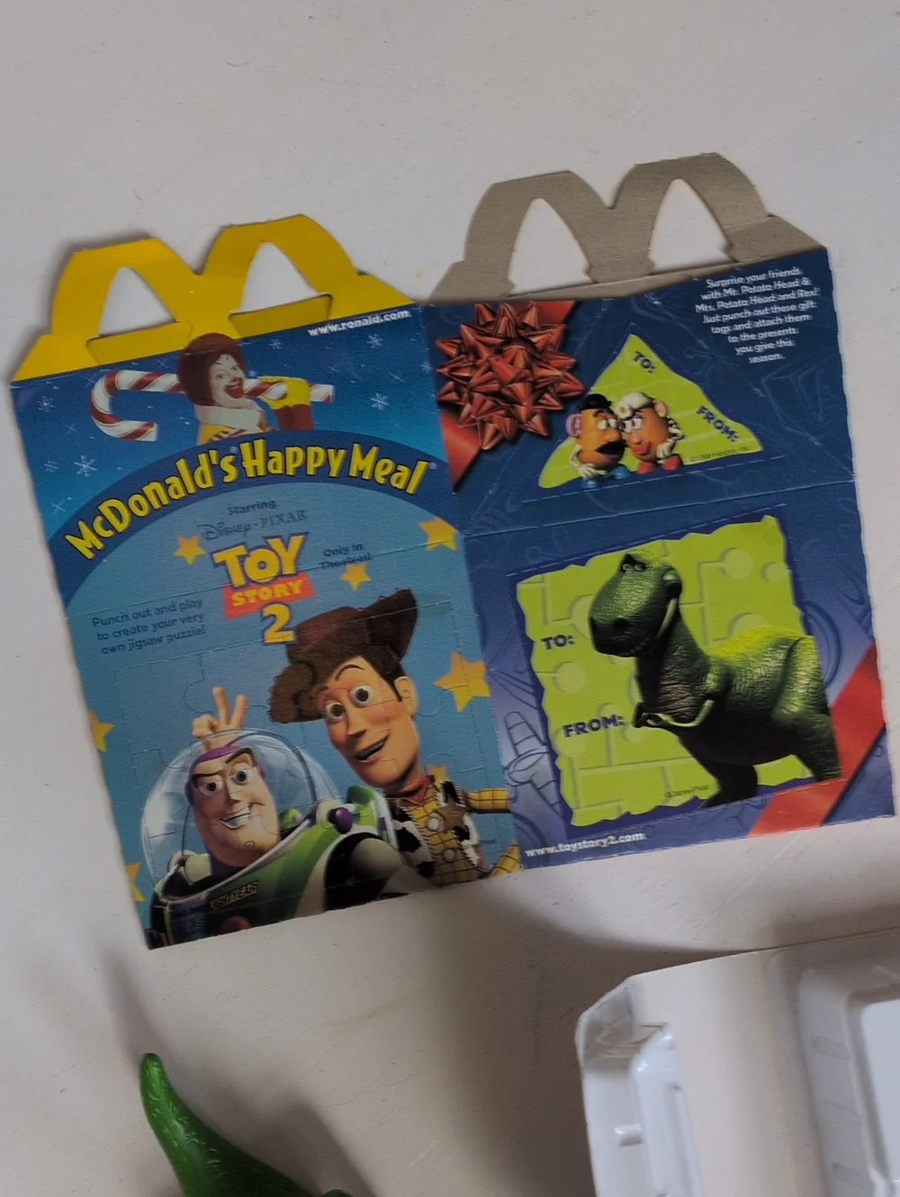 Vintage McDonald's Toy Story Happy Meal Toys Woody Buzz Alien Slinky Dog Rex